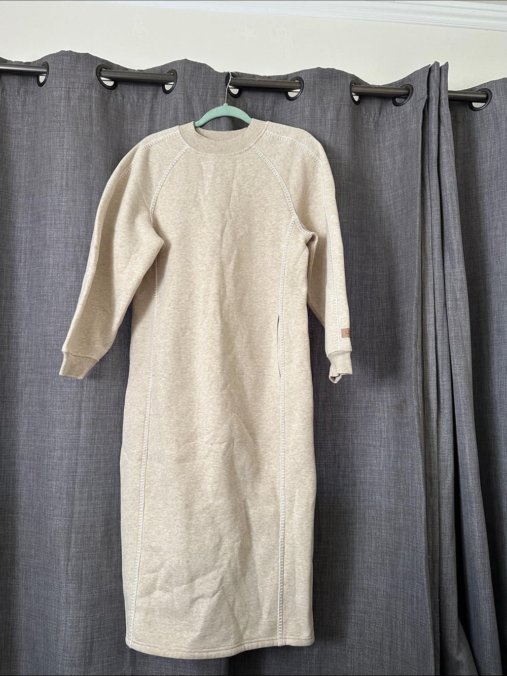 UGG Cream Ribbed Crewneck Sweatshirt